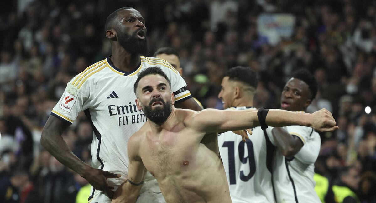 El Real Madrid remontó con polémica. Foto: EFE