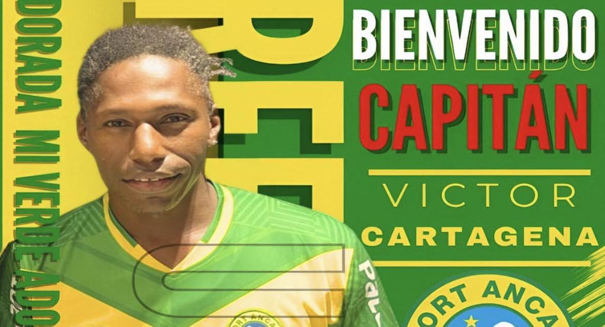 Víctor Cartagena. Foto: Facebook Club Sport Áncash
