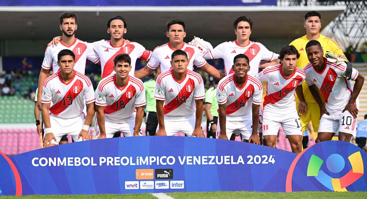 Perú Sub 23 quedó eliminado del Preolímpico 2024. Foto: FPF