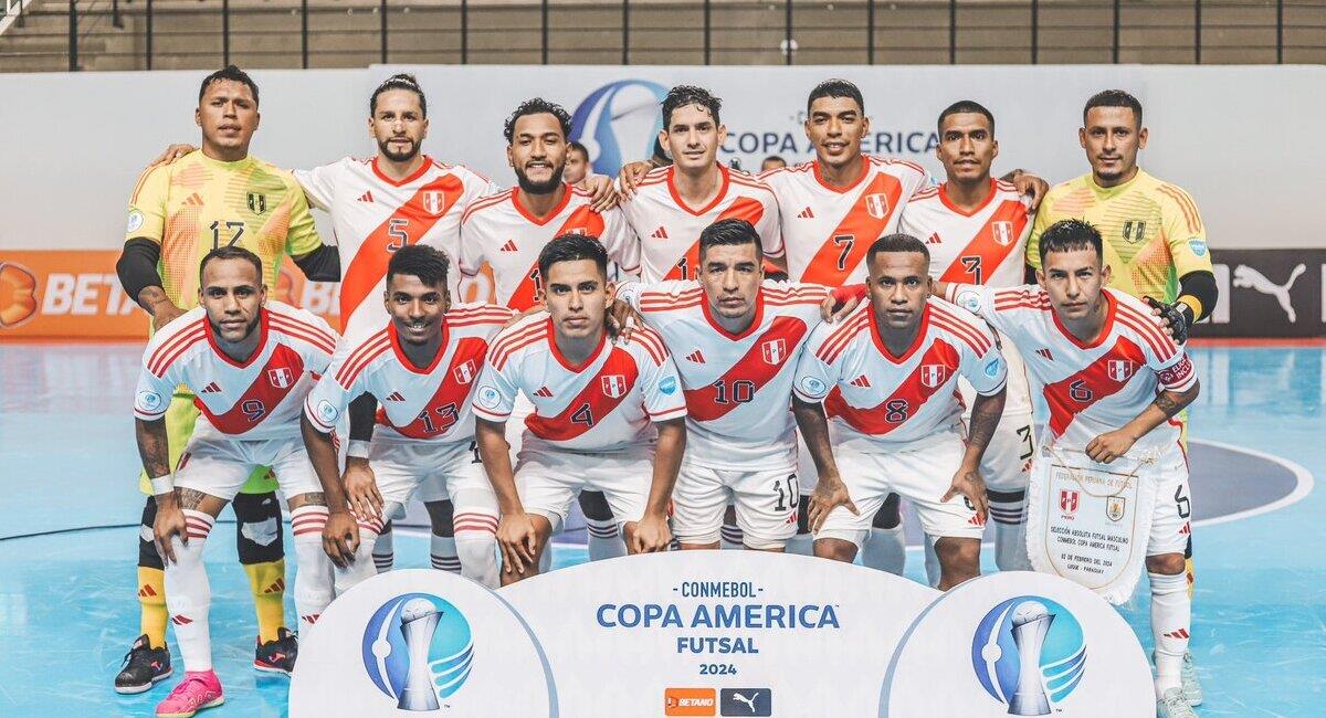 Selección Peruana de Futsal. Foto: FPF