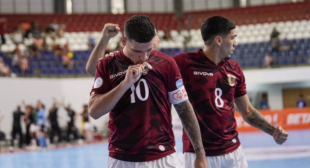 Una combativa Venezuela vence 4-1 a Paraguay y es tercera en la Copa América de futsal. Foto: Twitter @CopaAmerica