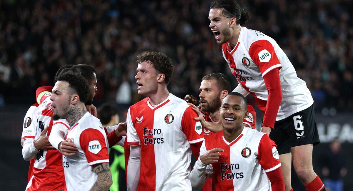 Feyenoord igualó ante Roma por la Europa League. Foto: UEFA Europa League