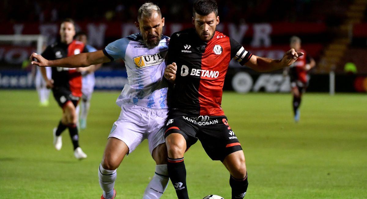 Melgar quedó eliminado de la Libertadores 2024 tras igualar 1-1 con Aurora en la UNSA. Foto: Twitter Libertadores