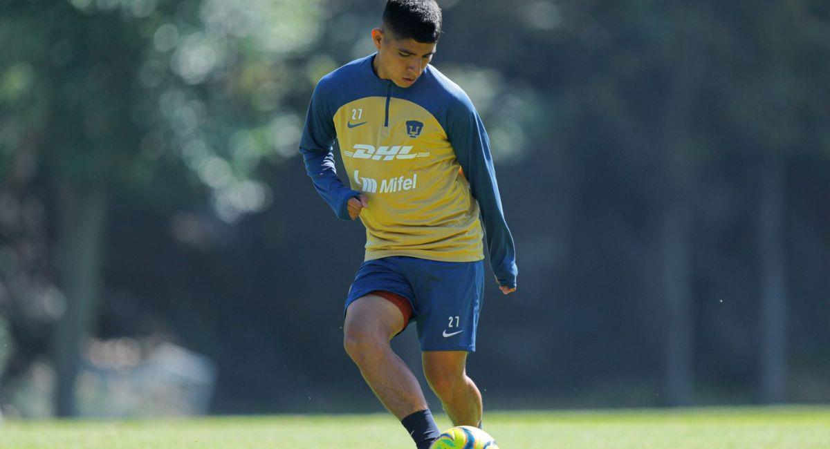 Piero Quispe reveló que le envió un mensaje de aliento a un jugador de Alianza Lima. Foto: Twitter Pumas