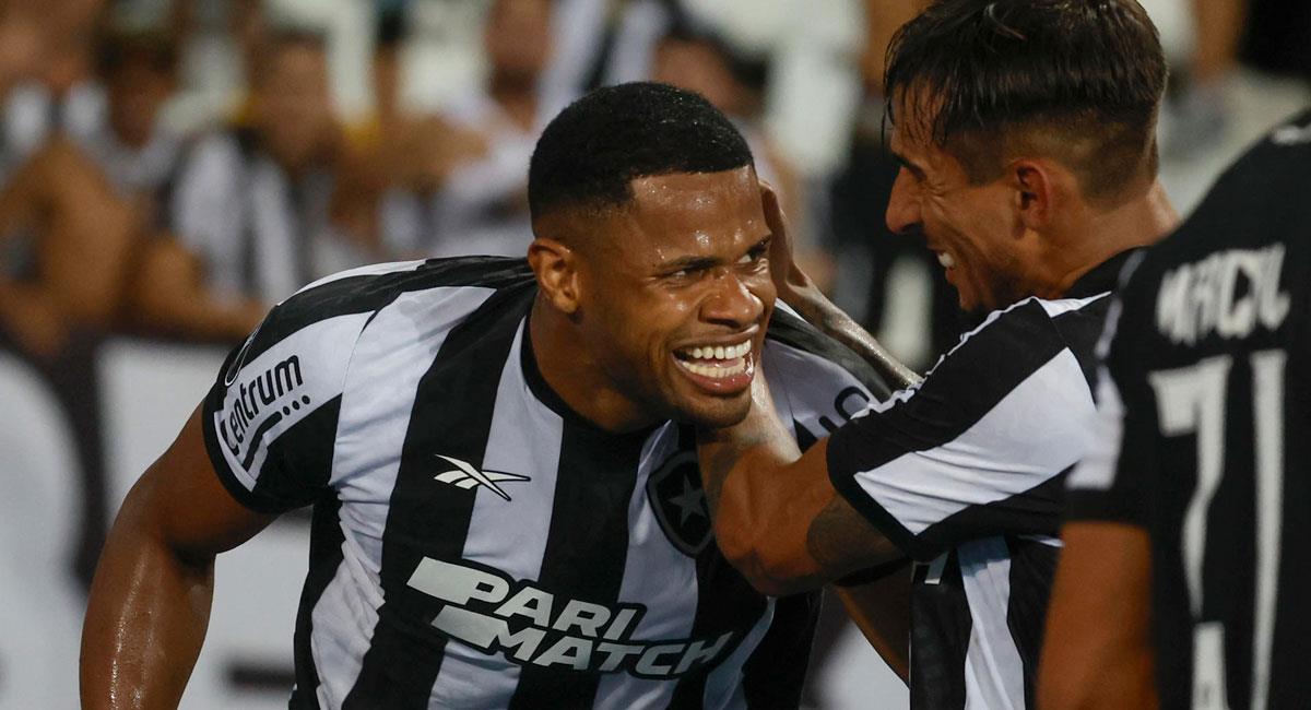 Botafogo venció a Bragantino por la Fase 3 de la Libertadores. Foto: EFE