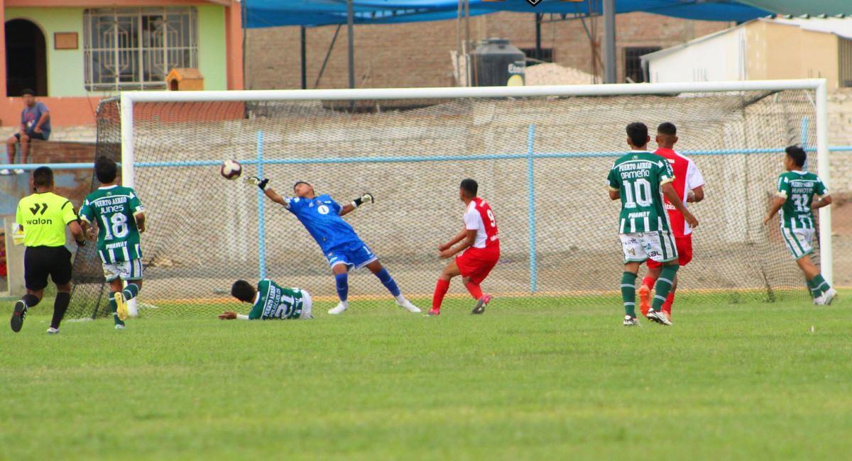 Gol del Sport Puerto Aéreo. Foto: Facebook Dimensión Deportiva