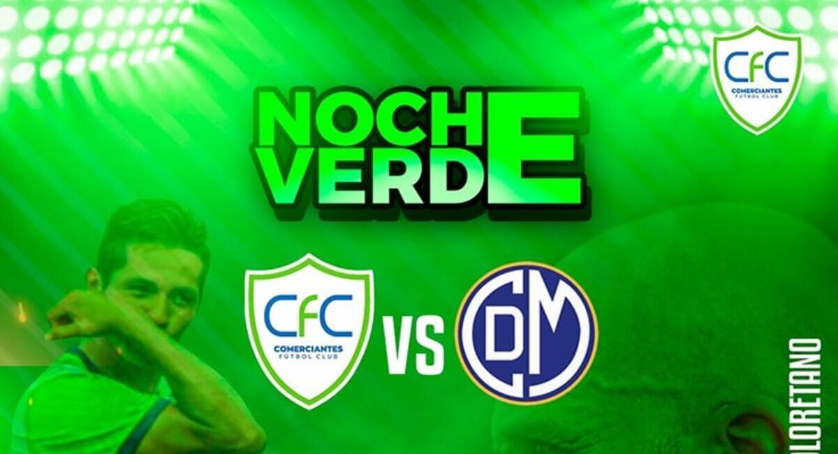 Comerciantes FC vs Deportivo Municipal. Foto: Comerciantes FC de Loreto
