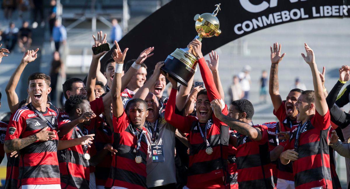 Flamengo campeón de la Libertadores Sub 20. Foto: EFE