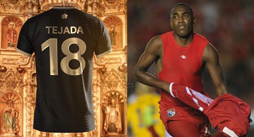 Panamá estrenaría camiseta en honor al 'Pana' Tejada
