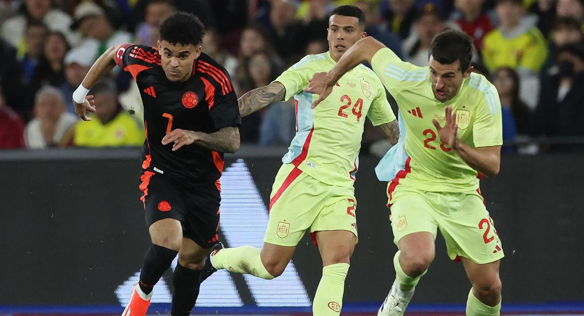 Colombia derrotó 1-0 a España. Foto: EFE