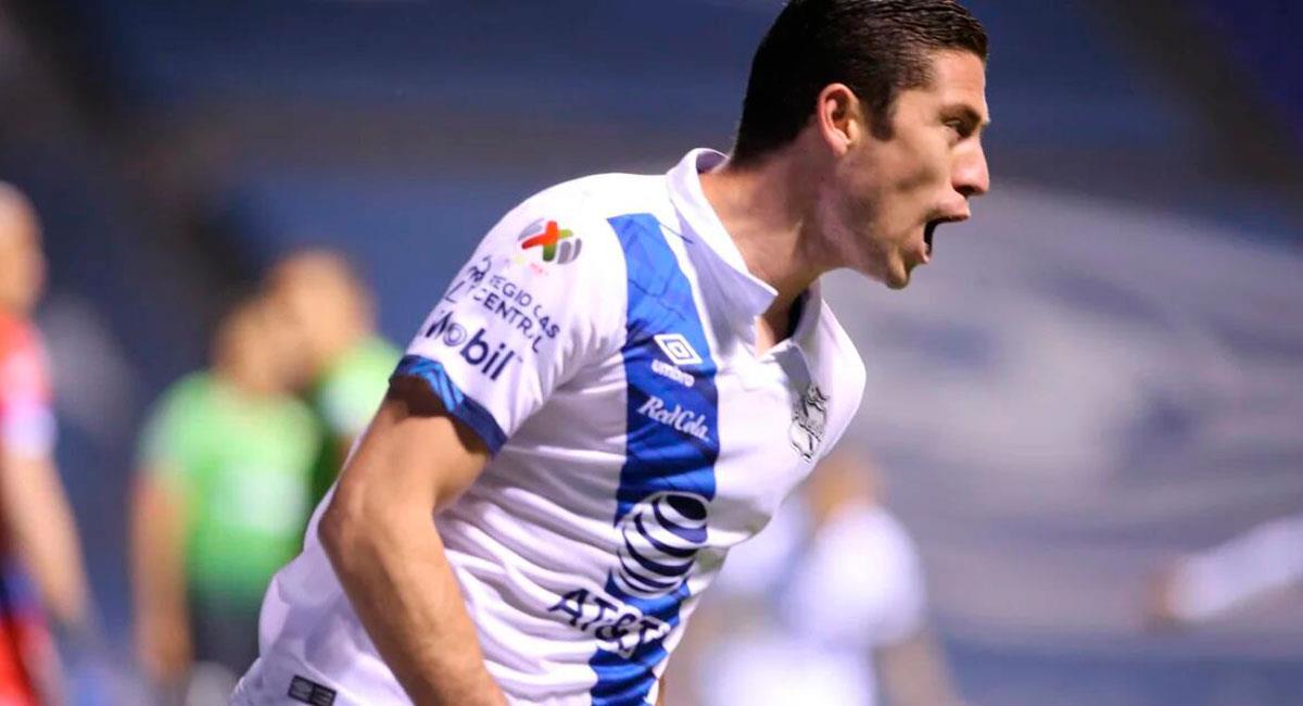 Santiago Ormeño lleva tres goles con Puebla este 2024. Foto: Club Puebla