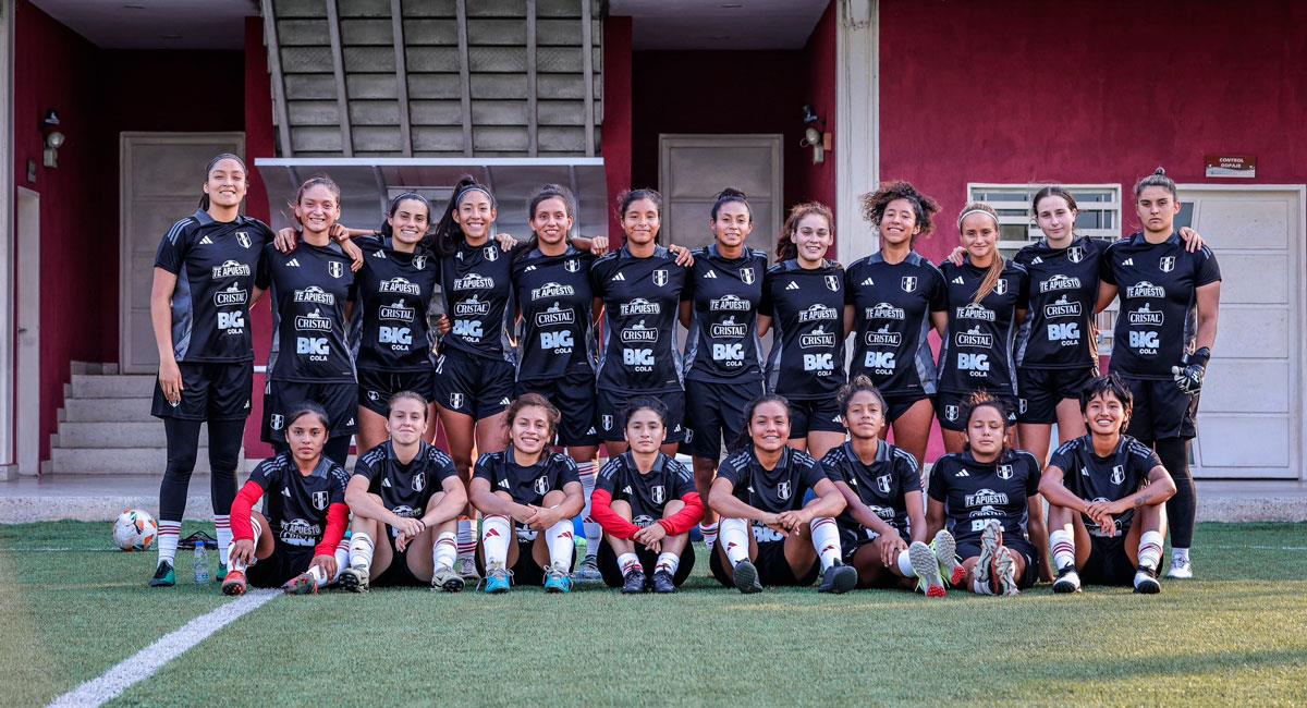 Plantel de la Selección Peruana Femenina Sub 20. Foto: FPF