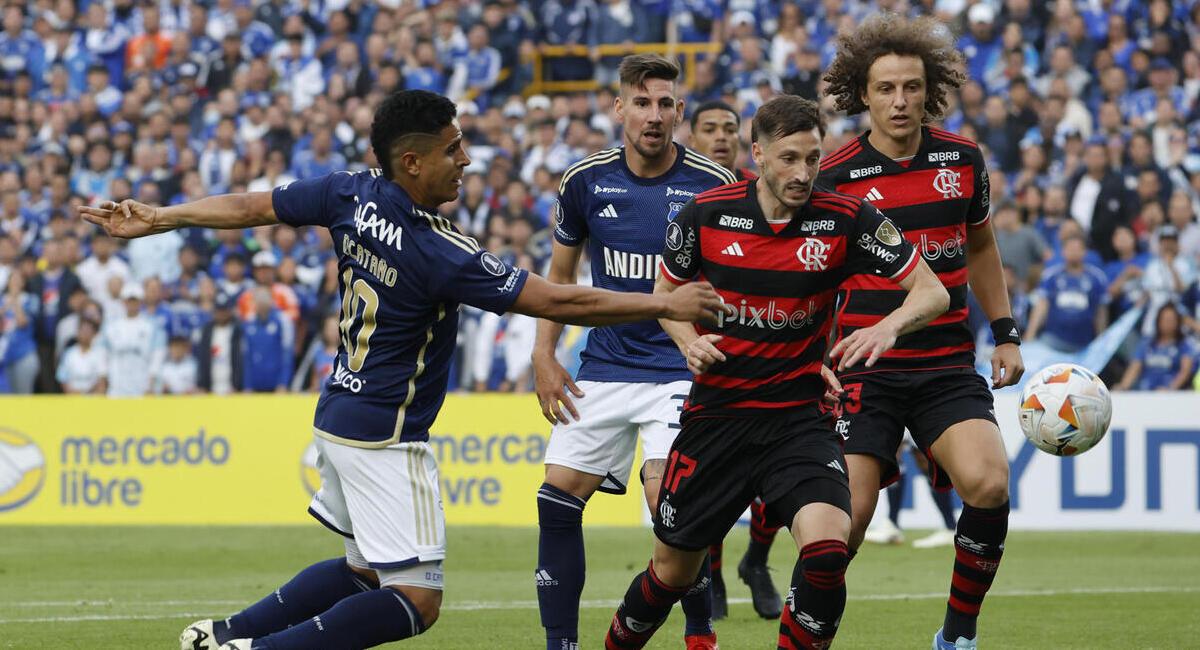 Flamengo y Millonarios igualaron 1-1. Foto: EFE