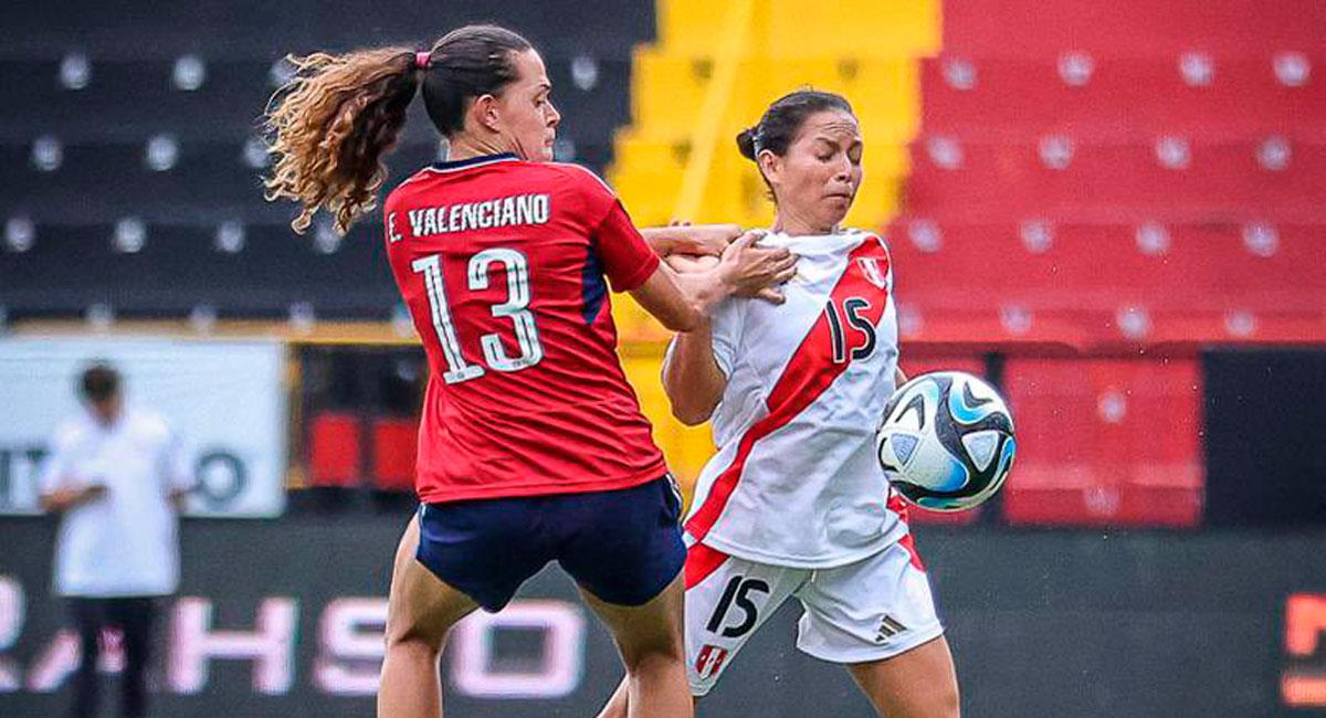 Perú cayó ante Costa Rica en amistoso femenino. Foto: FPF