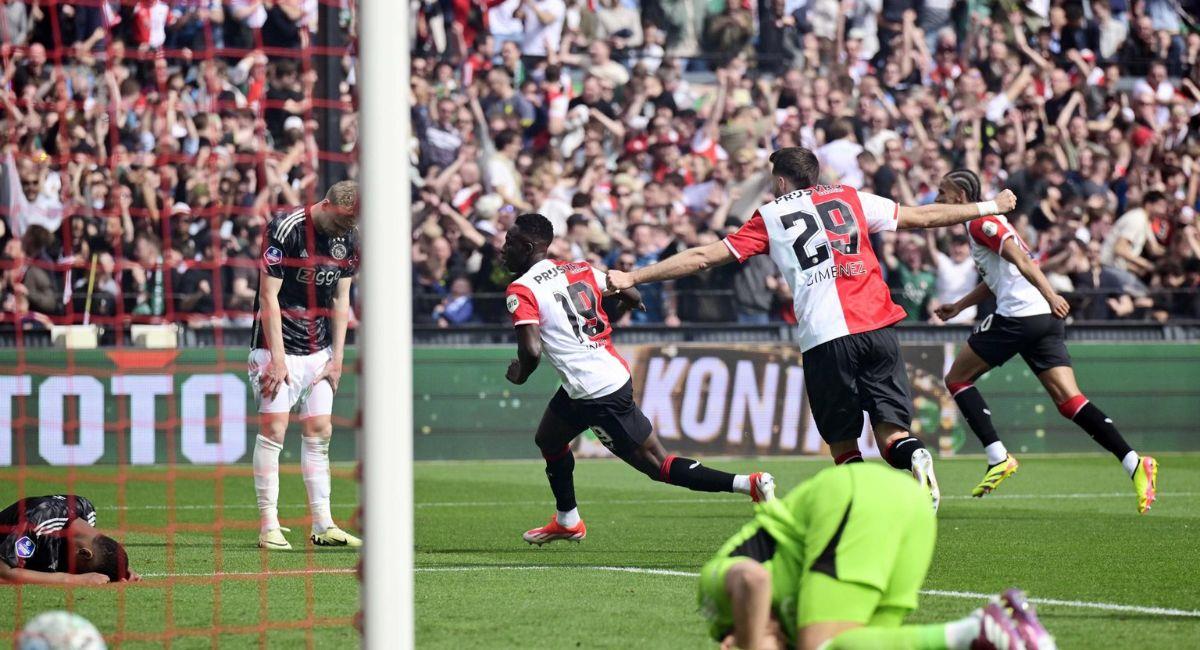 Marcos López jugó en la histórica goleada del Feyenoord al Ajax. Foto: EFE