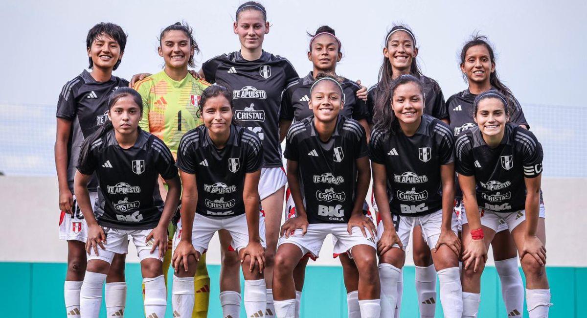 Selección Peruana Femenina Sub 20. Foto: Twitter @SeleccionPeru