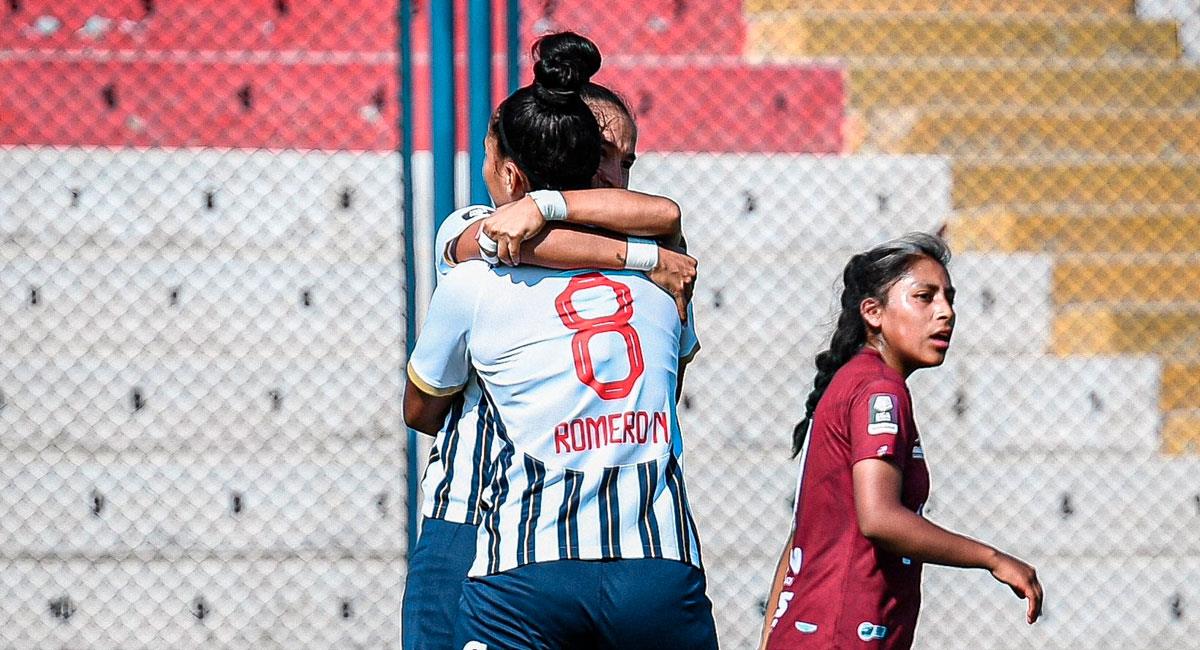 Alianza Lima ganó 14-0 en la Liga Femenina 2024. Foto: Twitter @ligafemfpf