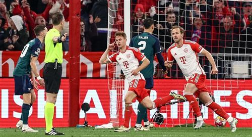 Kimmich sitúa al Bayern en 'semis' de la Champions League