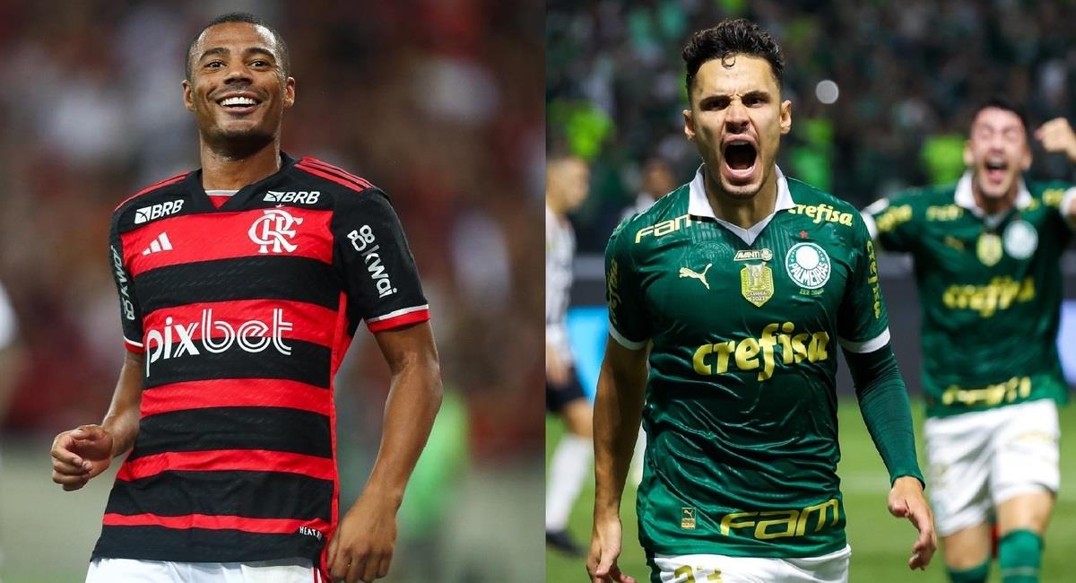 Flamengo vs Palmeiras. Foto: Clube de Regatas do Flamengo / SE Palmeiras