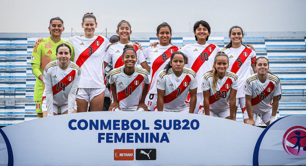 Selección Peruana Sub 20. Foto: Twitter @SeleccionPeru