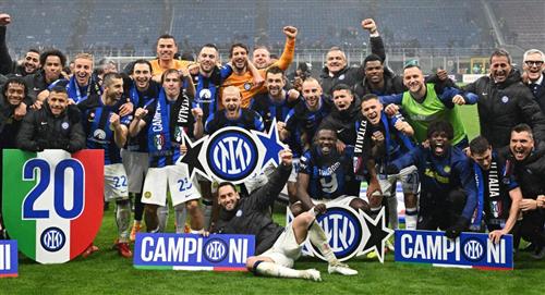 Inter se consagró campeón de la Serie A de Italia tras vencer a su clásico rival, Milan