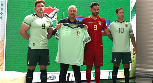 Bolivia presentó su nueva camiseta de cara a la próxima Copa América