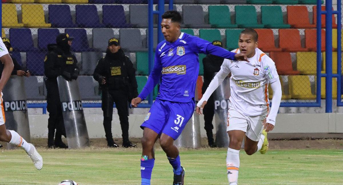 Binacional y Ayacucho se enfrentaron en Juliaca. Foto: Facebook Club Deportivo Binacional FC