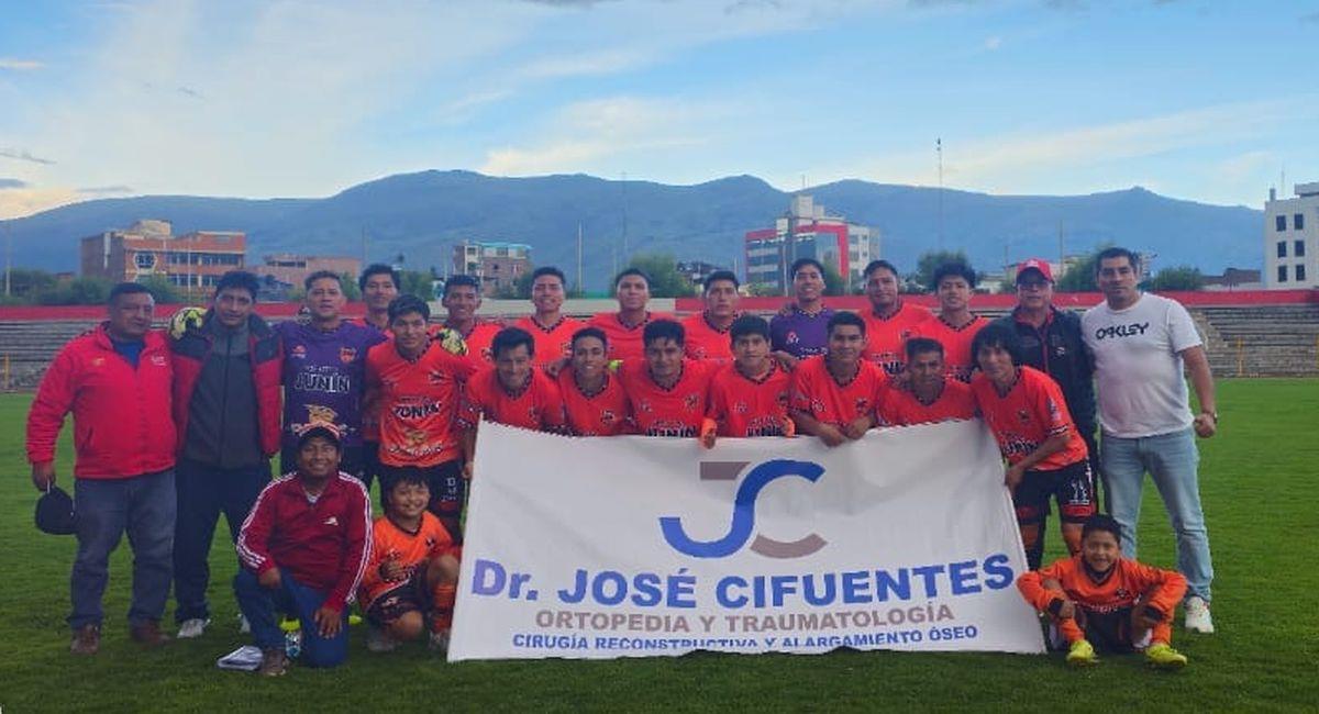 Deportivo Junín en la Copa Perú. Foto: Facebook Club Deportivo Junín